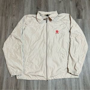 Ruger firearms tan beige red zip up windbresker jacket
